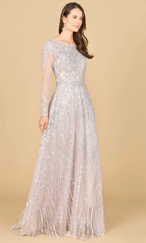 Sale Clearance Lara Dresses 29154 - Illusion Lace Embroidered Gown