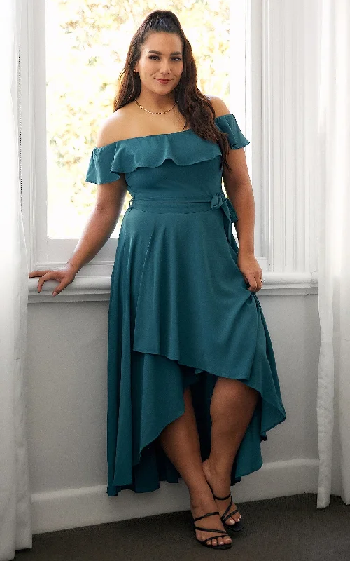 Top 10 Women's Online Clothing Stores Tatiana Maxi Dress - Teal Blue