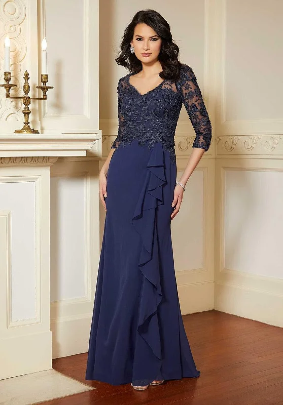 Holiday Discount MGNY Madeline Gardner New York  72619 Long Formal Dress