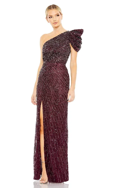 Limited Time Offer Mac Duggal - 5622 Draped Sleeve Sequin Gown