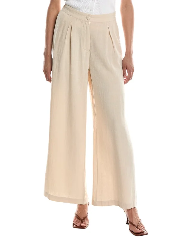 Holiday Glam LUXE ALWAYS Linen-Blend Pant