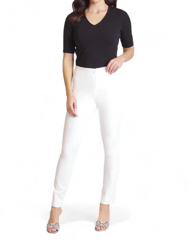 Stylish Statements Jasmine Pant In White