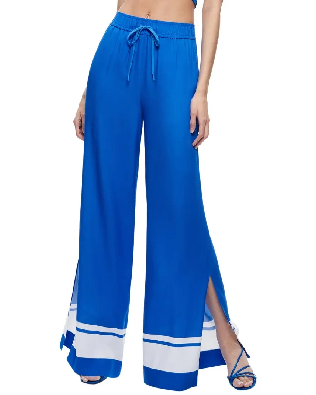 Clothing Store alice + olivia Savetta High-Waist Wide Leg Pant