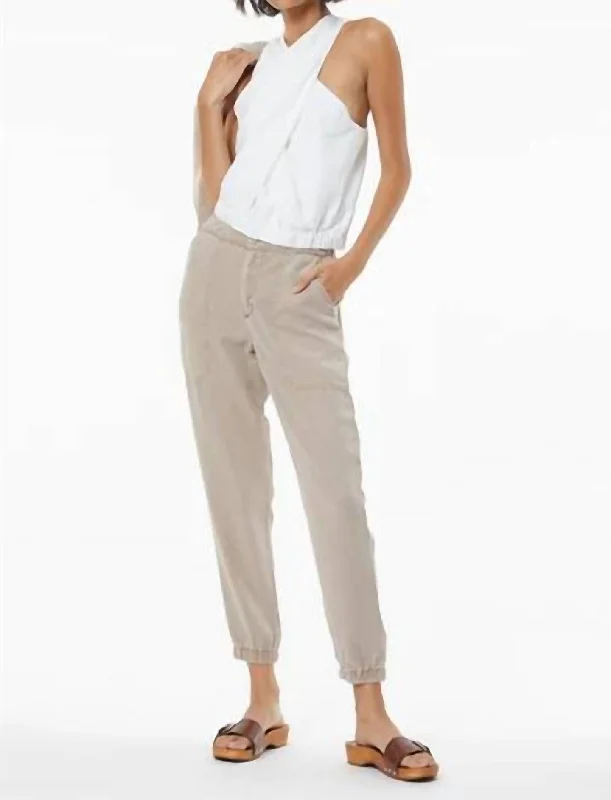 Sale Clearance Trooper Tencel Twill Jogger In Pigment