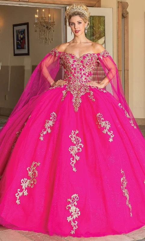 Trend Setting Wardrobe Dancing Queen 1740 - Off Shoulder Quinceanera Ballgown