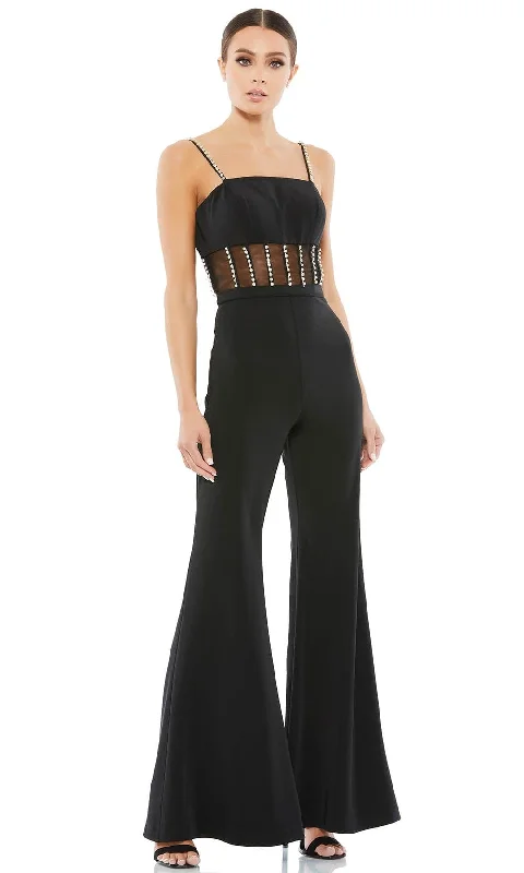 Women's Clothing Online Ieena Duggal 26601 - Square Formal Jumpsuit | Couture Candy