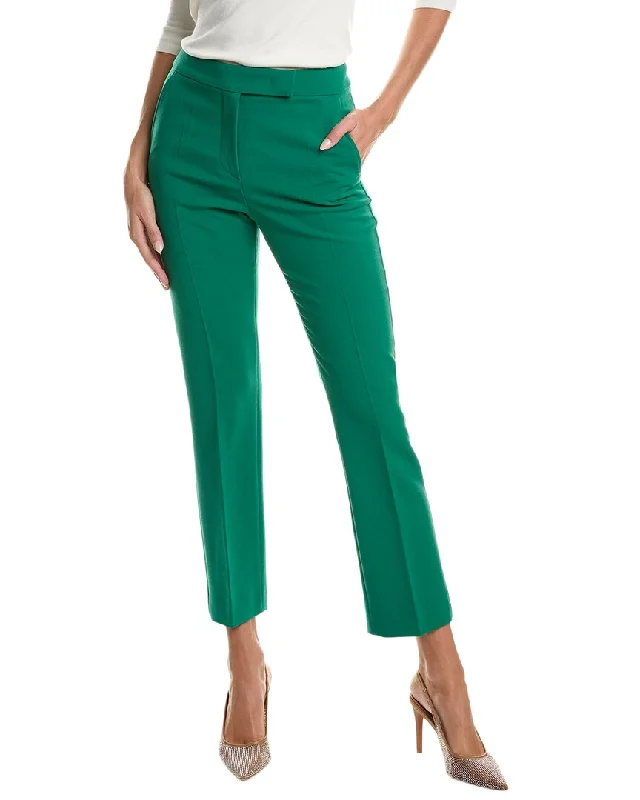 Vibrant Femme Fashion Max Mara Fuoco Wool-Blend Trouser