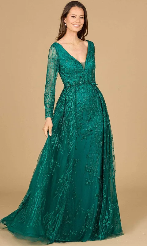 Trend Alert Lara Dresses 29139 - Long Sleeve Lace Evening Gown