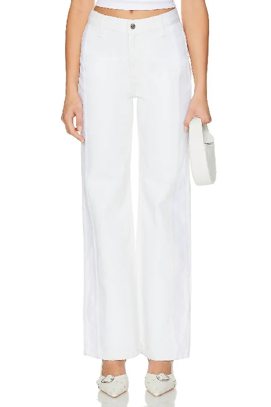 Holiday Gift Guide Sale Dayton Two Tone Trouser In White Light