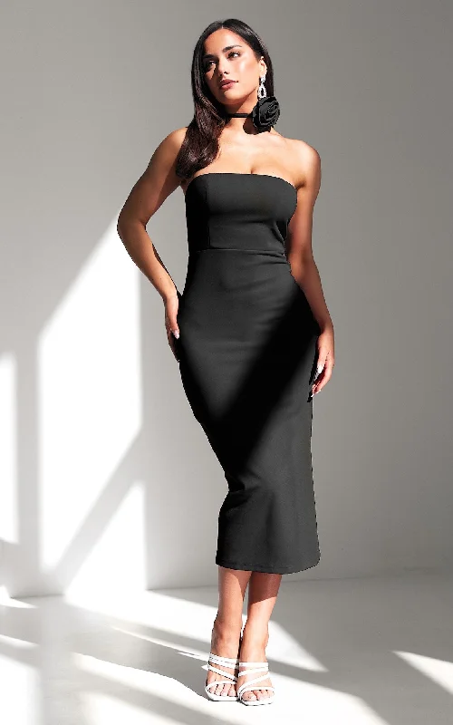 Exclusive Discount Ruby Jane Midi Dress - Black