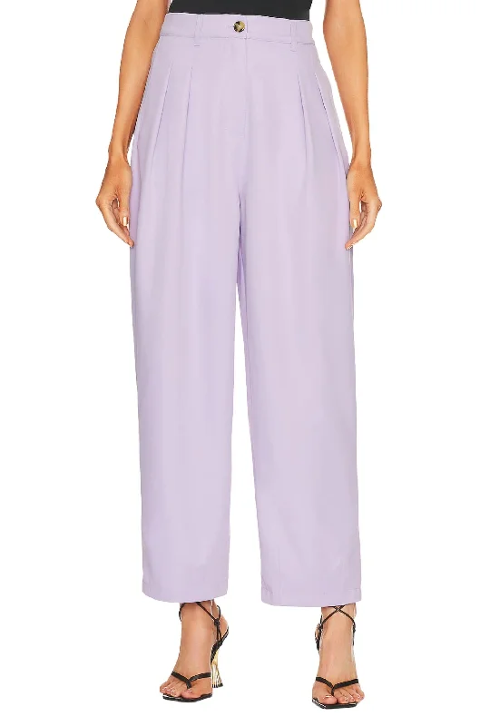 Trend Forward Threads For Her Dana Pant In Lilac