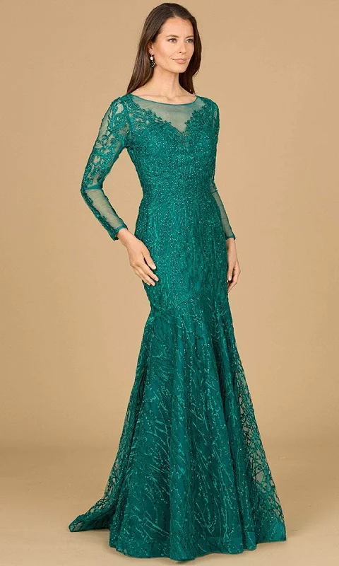 Summer Fashion Lara Dresses 29131 - Long Sleeve Applique Evening Gown