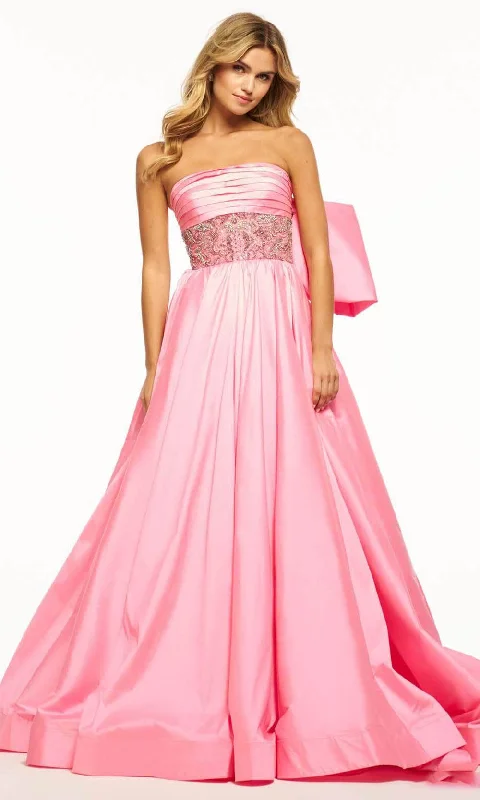 Ends Soon Sherri Hill 56016 - Strapless Beaded Waistband Prom Gown