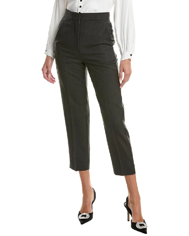 Elegant Styles Max Mara Mira Wool, Mohair & Silk-Blend Trouser