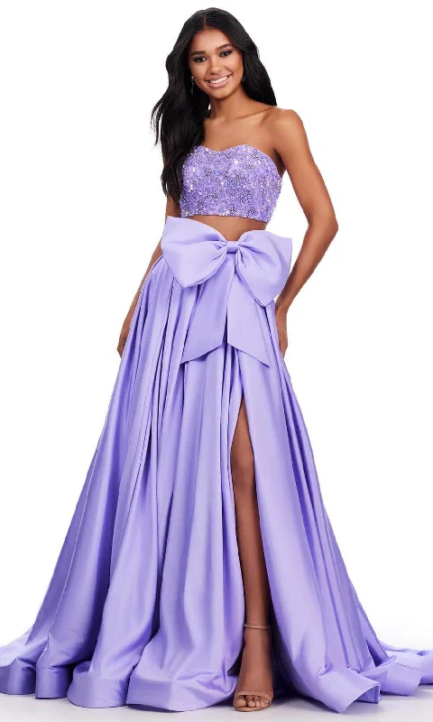 Casual Fashion Ashley Lauren 11650 - Two Piece Semi-Sweetheart Ballgown