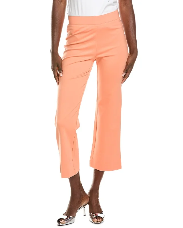 Runway Inspired Wear Isaac Mizrahi Cropped Kick Flare Pant