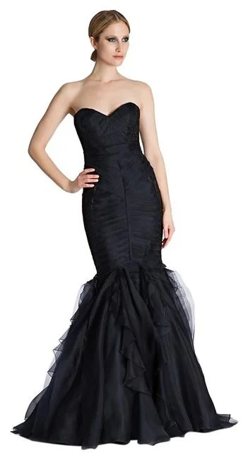 Seasonal Style Discounts Theia - Strapless Banded Sweetheart Gown 882064