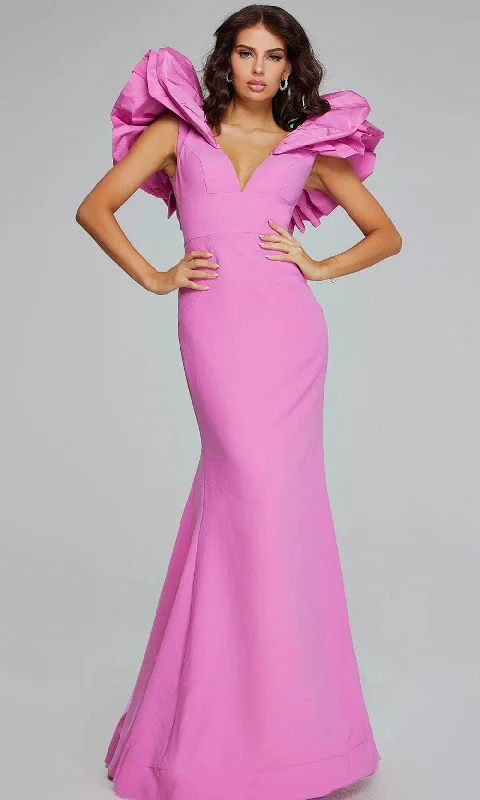 Clothes For Sale Jovani 40663 - Ruffle Trimmed Evening Gown