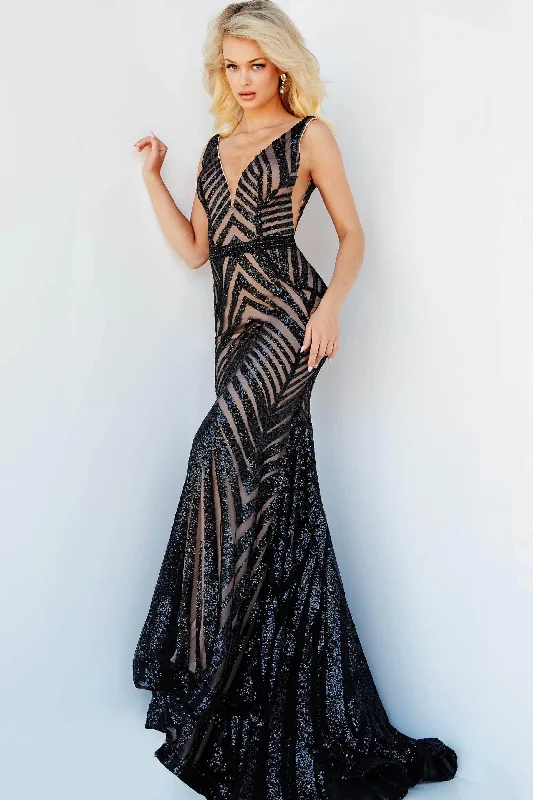 Day-To-Night Styles Jovani - Sleeveless Mermaid Prom Gown 03570SC