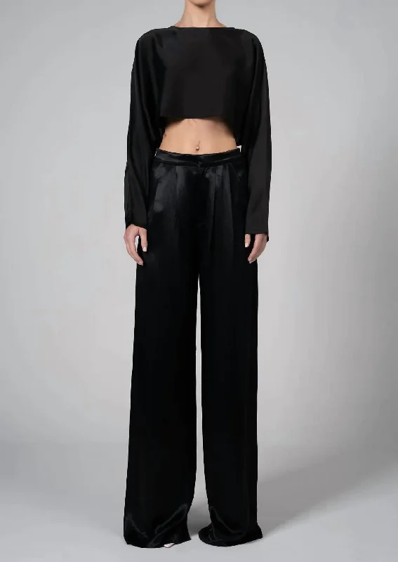 Online Boutique Clothing Paris Pant In Black