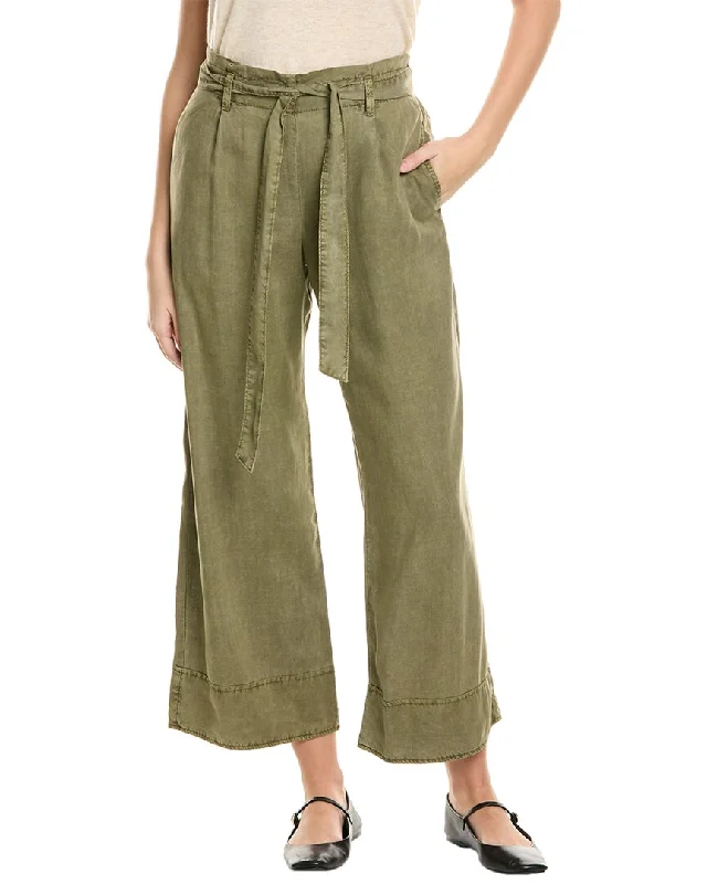 Exclusive Sale Bella Dahl Paper Bag Waist Wide Leg Pant