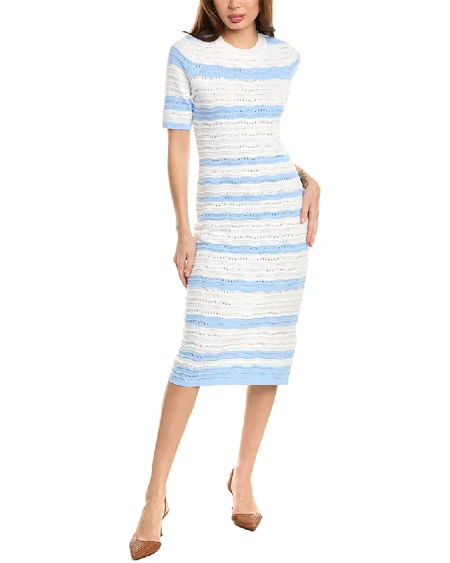 Chic Style, Always In Vogue Nanette by Nanette Lepore Pointelle Midi Dress