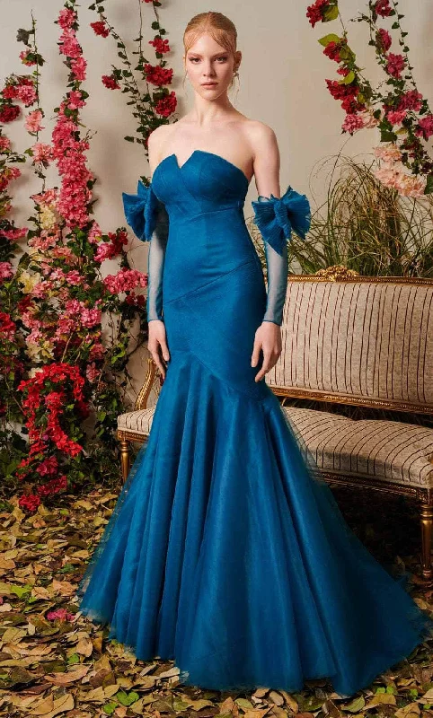 Seasonal Trends MNM Couture N0486 - Strapless Fitted Mermaid Gown