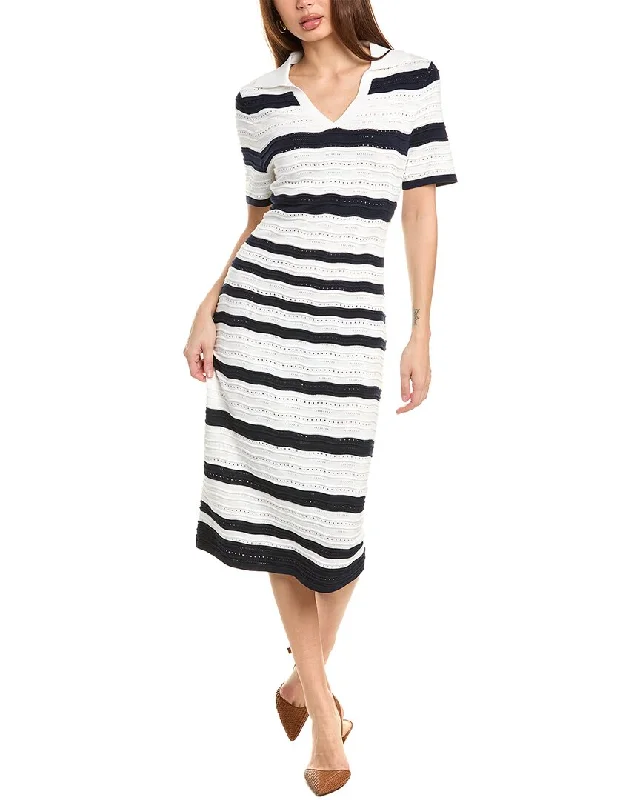 Style Redefined Nanette by Nanette Lepore Pointelle Midi Dress