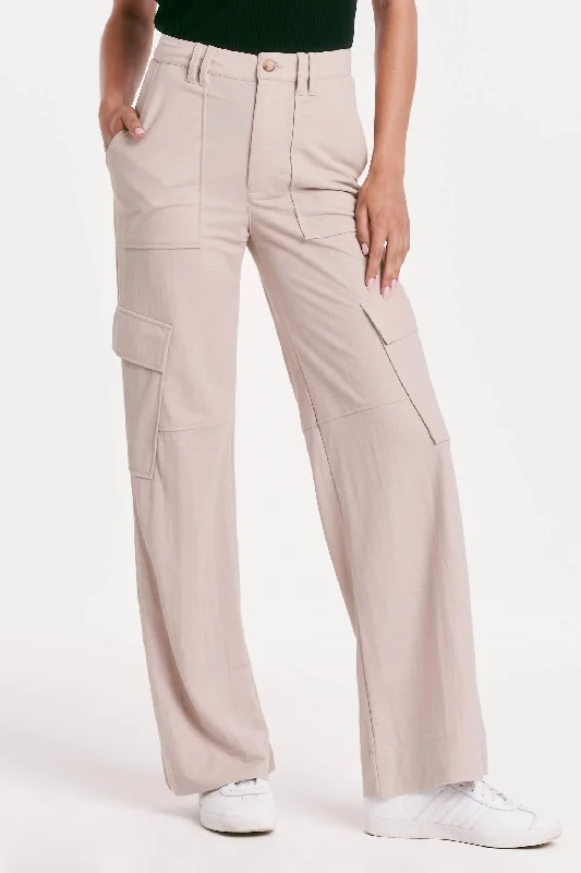 Clothes Of Woman Cairo Pant In Tan