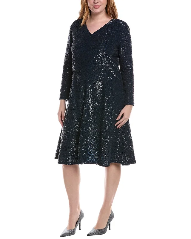 Trend Alert Michael Kors Collection Sequin Flare Midi Dress