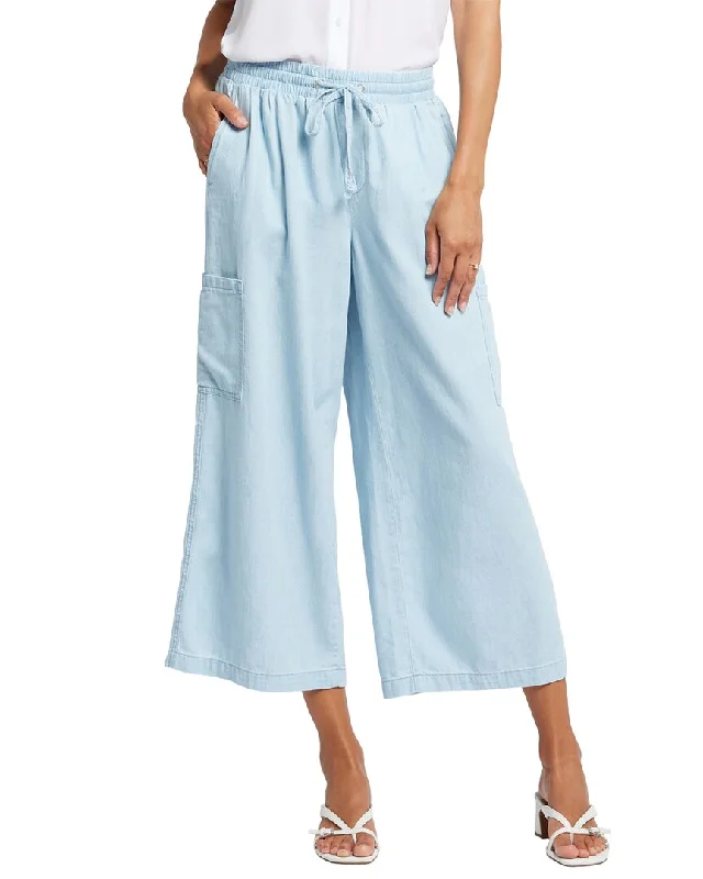 Women's Clothing Brands NYDJ Whitney Ocean Front Cargo Pant