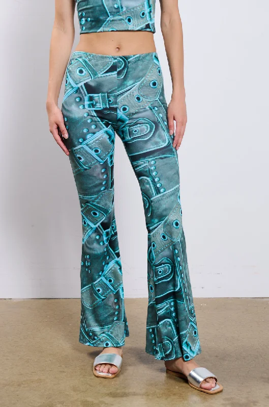 Durable Fashion Picks BUCKLE UP FLARE PANT