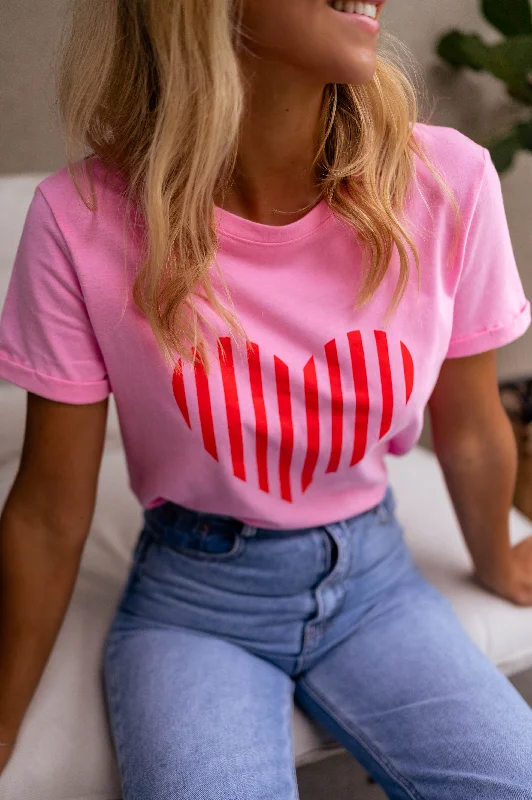 Urban Femme Streetwear Pink Ayda T-Shirt