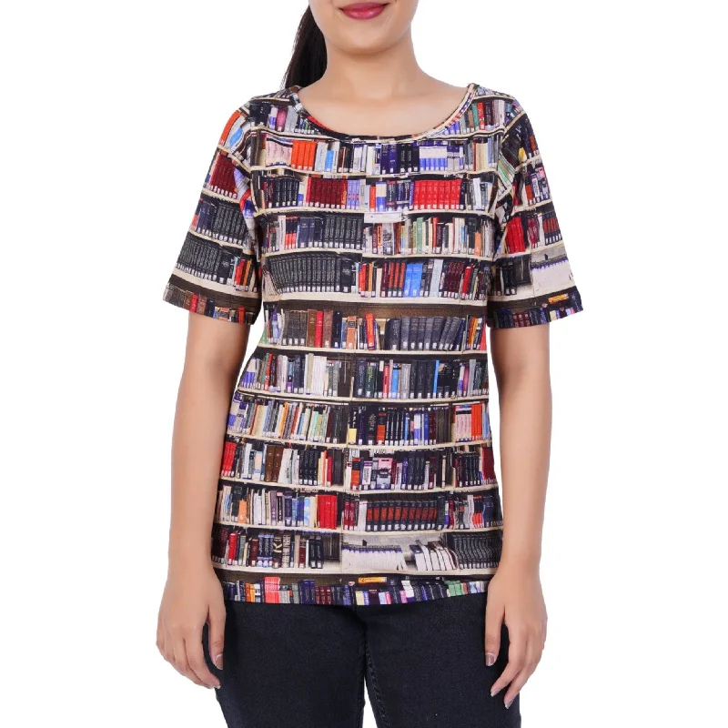 Women Wear Boutique Library Shelves Tunic Top [FINAL SALE]