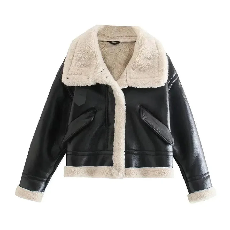 Stylish Statements Vintage Winter Leather Jackets For Women