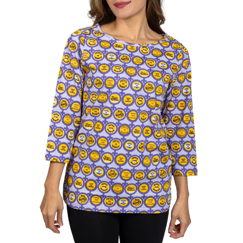 Trendy Women's Wear Votes For Women Tunic Top [FINAL SALE]