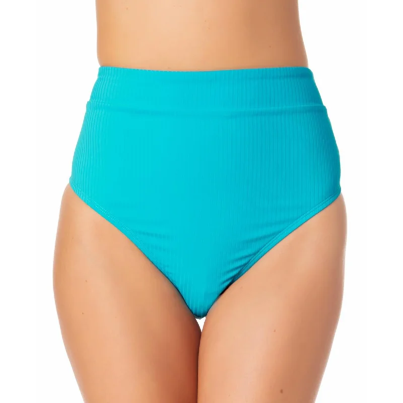 Festival Fashion Womens High-Waist Nylon Swim Bottom Separates