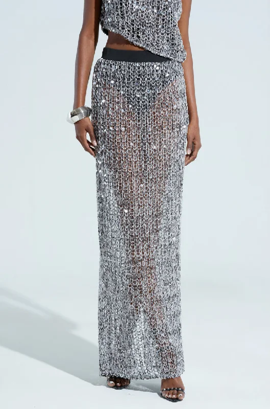 Huge Price Cut DONT MIND ME SEQUIN MAXI SKIRT