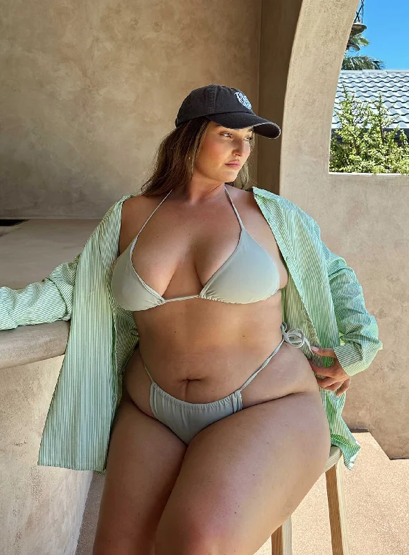 Enjoy Discount Jenner Bikini Bottom Sage Curve