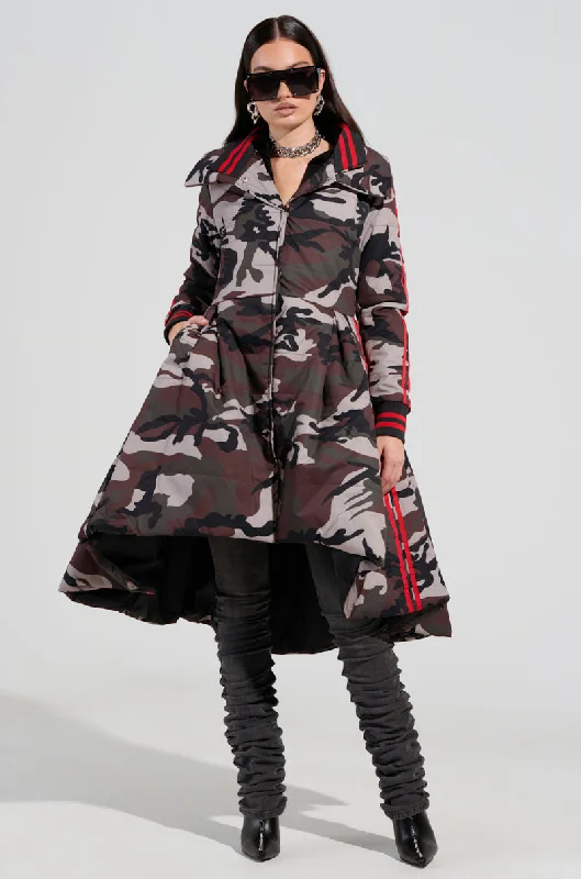 Unleash Your Style DECKER PEPLUM PUFFER