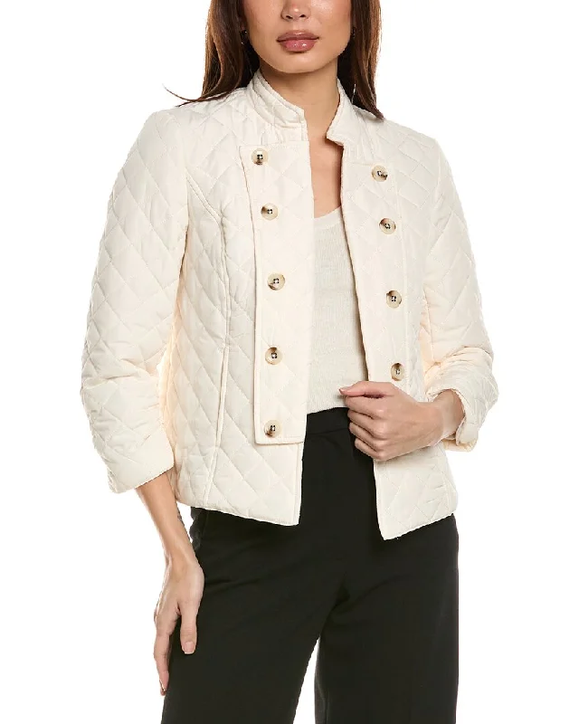 Elegant Simplicity Wardrobe Jones New York Military Jacket