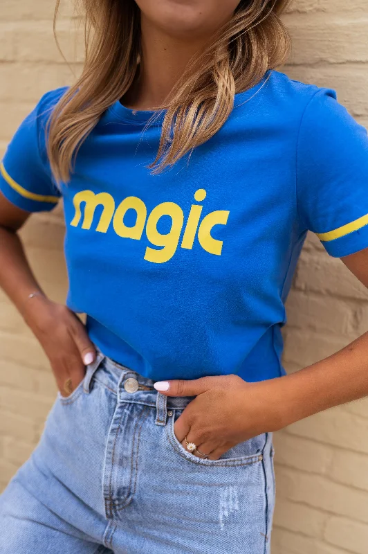 Women's Online Clothing Boutique Blue Magic T-Shirt