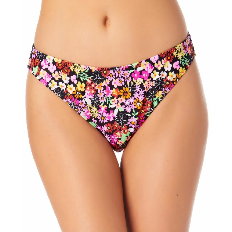 Timeless Classics Juniors Womens Hipster Floral Print Swim Bottom Separates