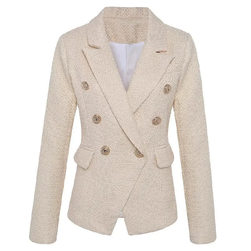 Relaxed Style The Cypriana Blazer Women - Formal-Business - Plain-Solid