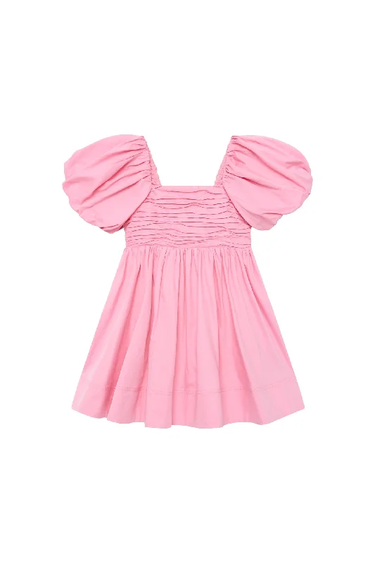 Spring Fashion Piper Kids Puff Sleeve Dress