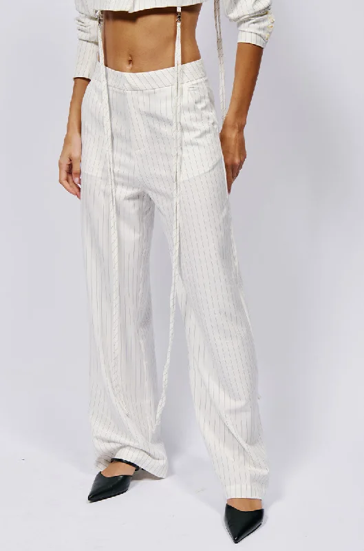 You'Ll Love Us Because OVER THE TOP TROUSER IN WHITE