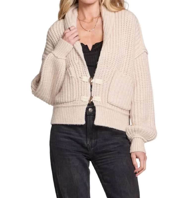 Cain Sweater In Oatmeal