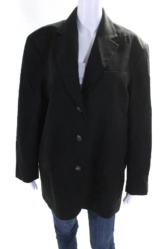 Relaxed Fashion Everlane Womens The ’80s Blazer  Black