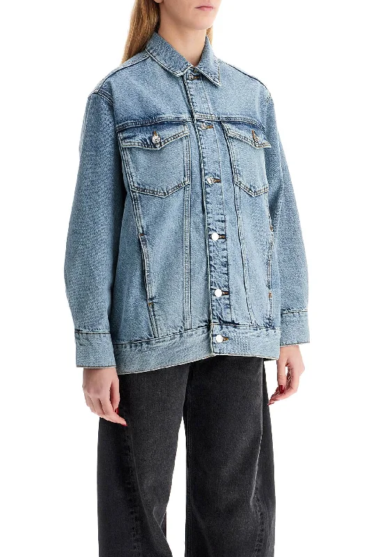 Sale Clearance Frame Oversized Denim Jacket For