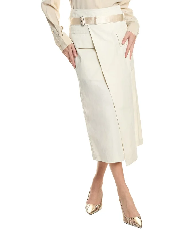 Trend Setting Threads Helmut Lang Trench Skirt